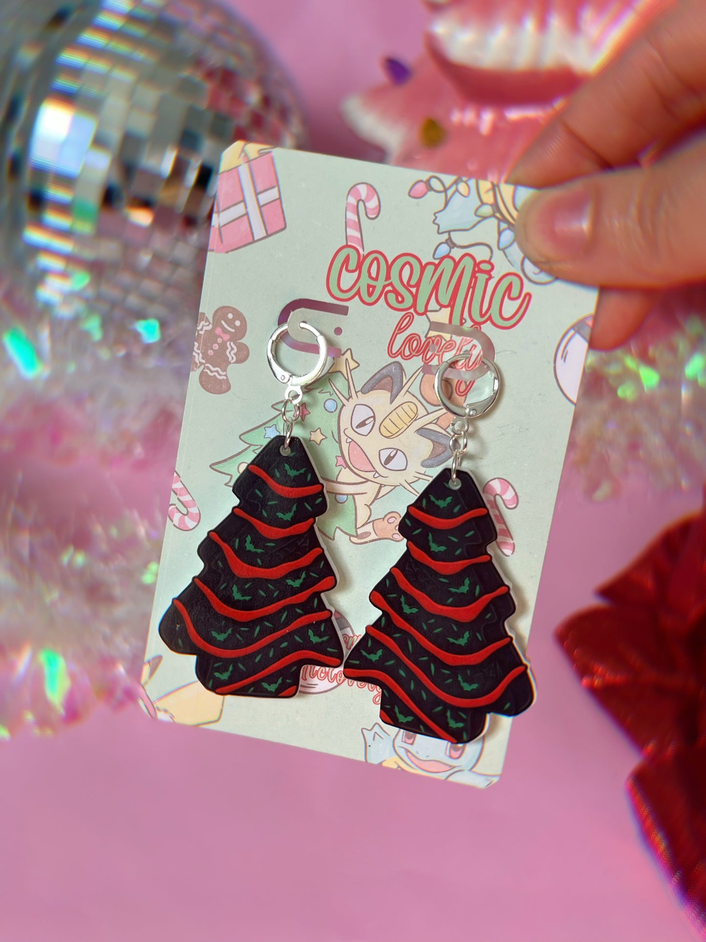 Gothmas Tree Cakes Earrings