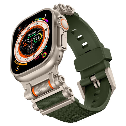Tactical Destiny Gear Rotating Silicone Band For Apple Watch