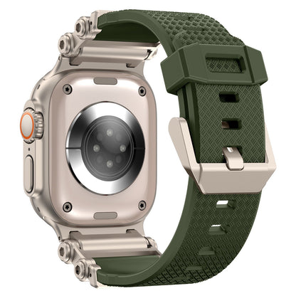 Tactical Destiny Gear Rotating Silicone Band For Apple Watch