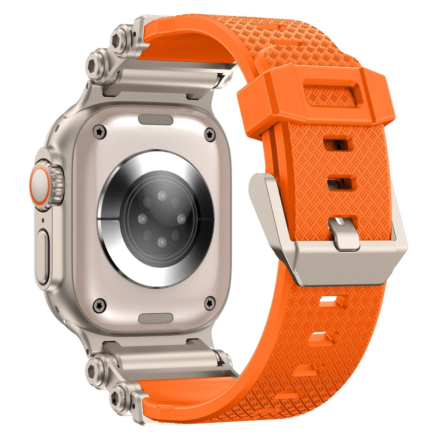 Tactical Destiny Gear Rotating Silicone Band For Apple Watch