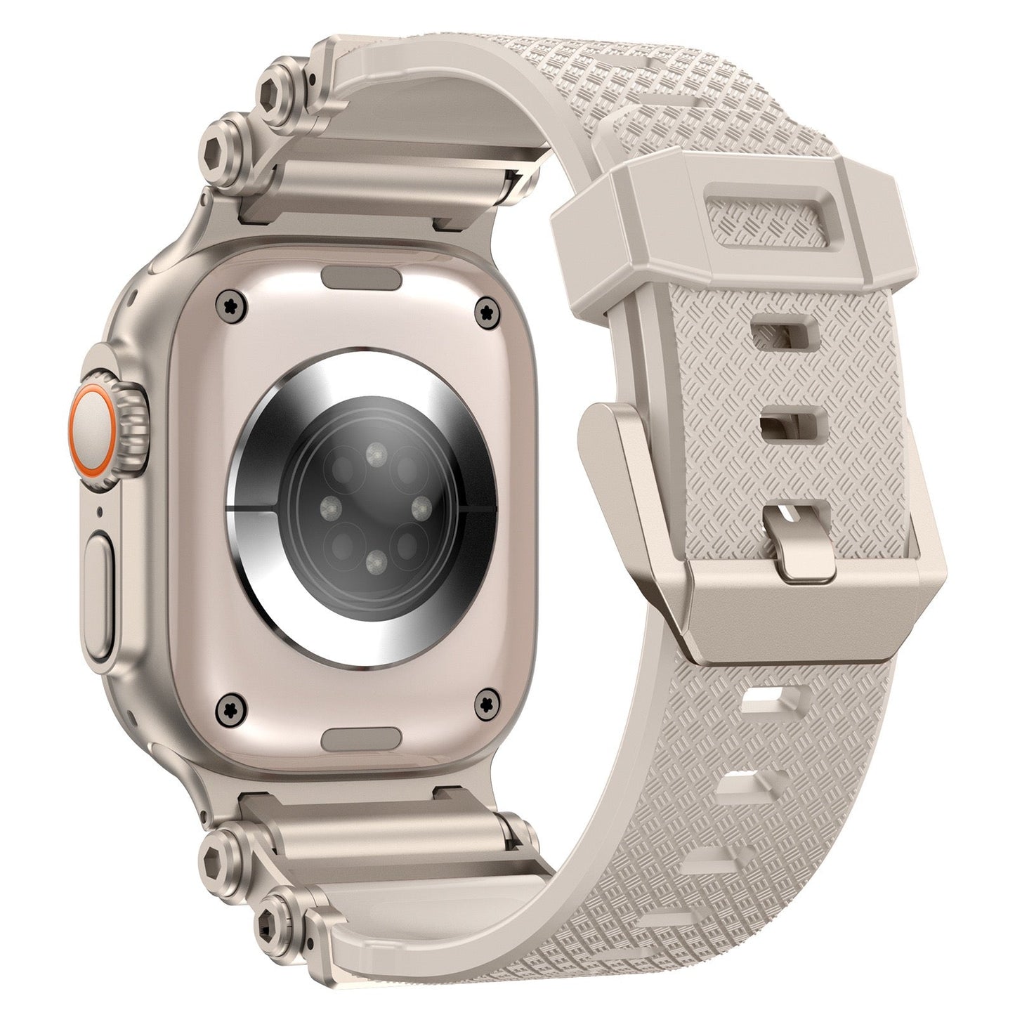 Tactical Destiny Gear Rotating Silicone Band For Apple Watch