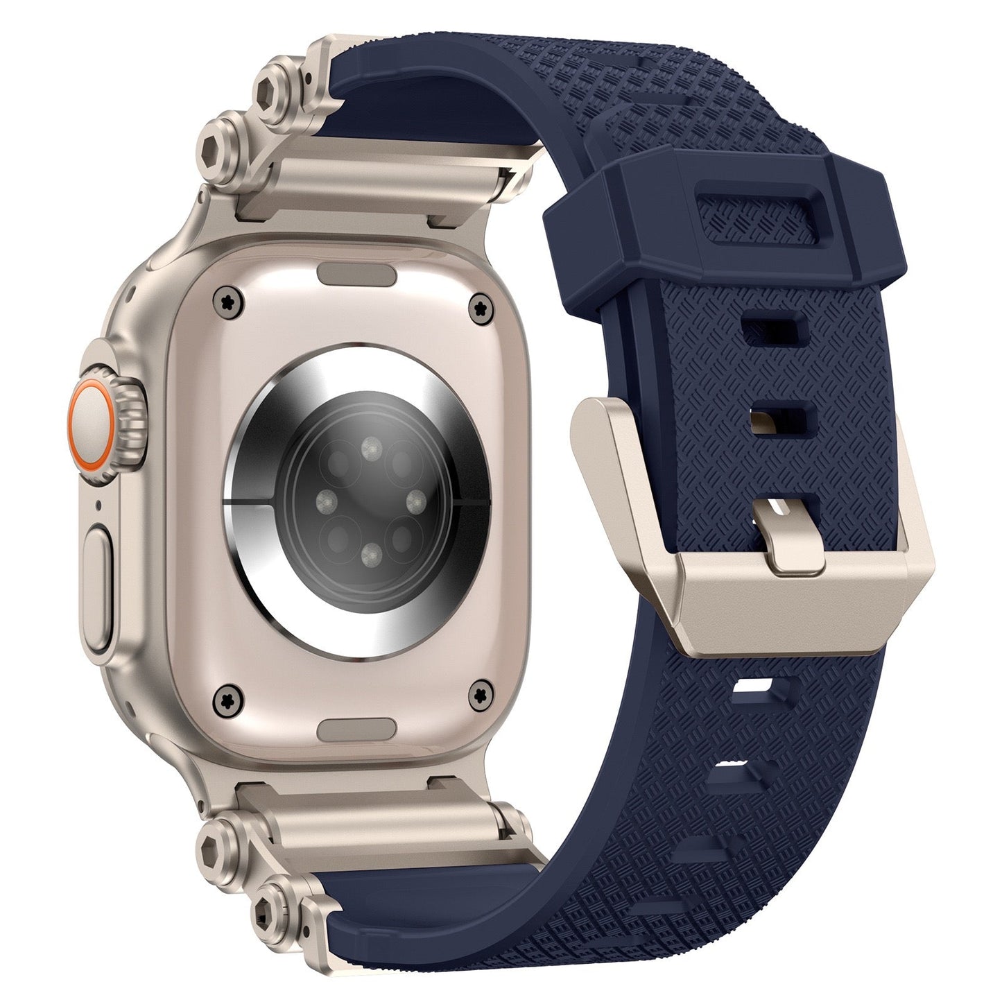 Tactical Destiny Gear Rotating Silicone Band For Apple Watch