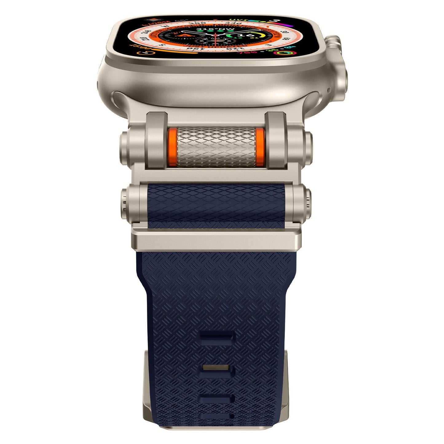 Tactical Destiny Gear Rotating Silicone Band For Apple Watch