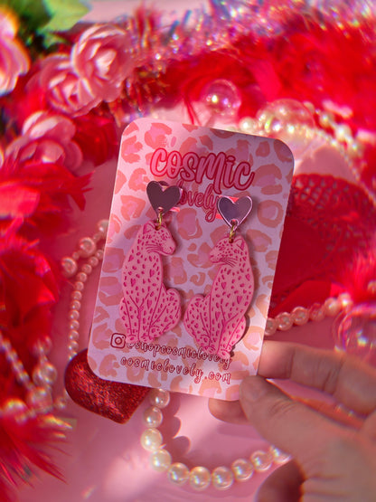 Love Leopard Earrings