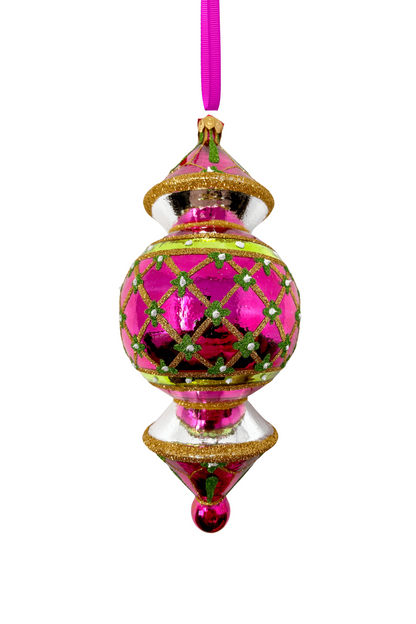 Miami Reflector Glass Ornament