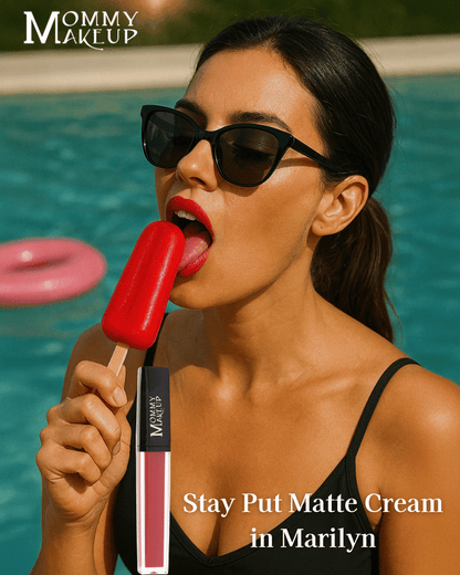 Marilyn Stay Put Matte Lip Cream | Stunning Kiss-Proof Lipstick