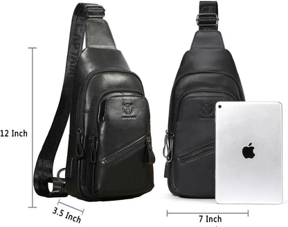 Premium Leather Sling Bag – Functional & Refined