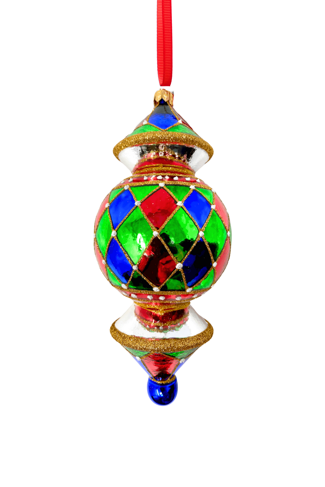 New Orleans Reflector Glass Ornament