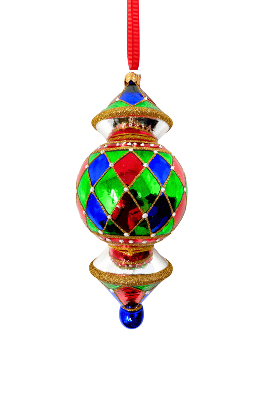 New Orleans Reflector Glass Ornament