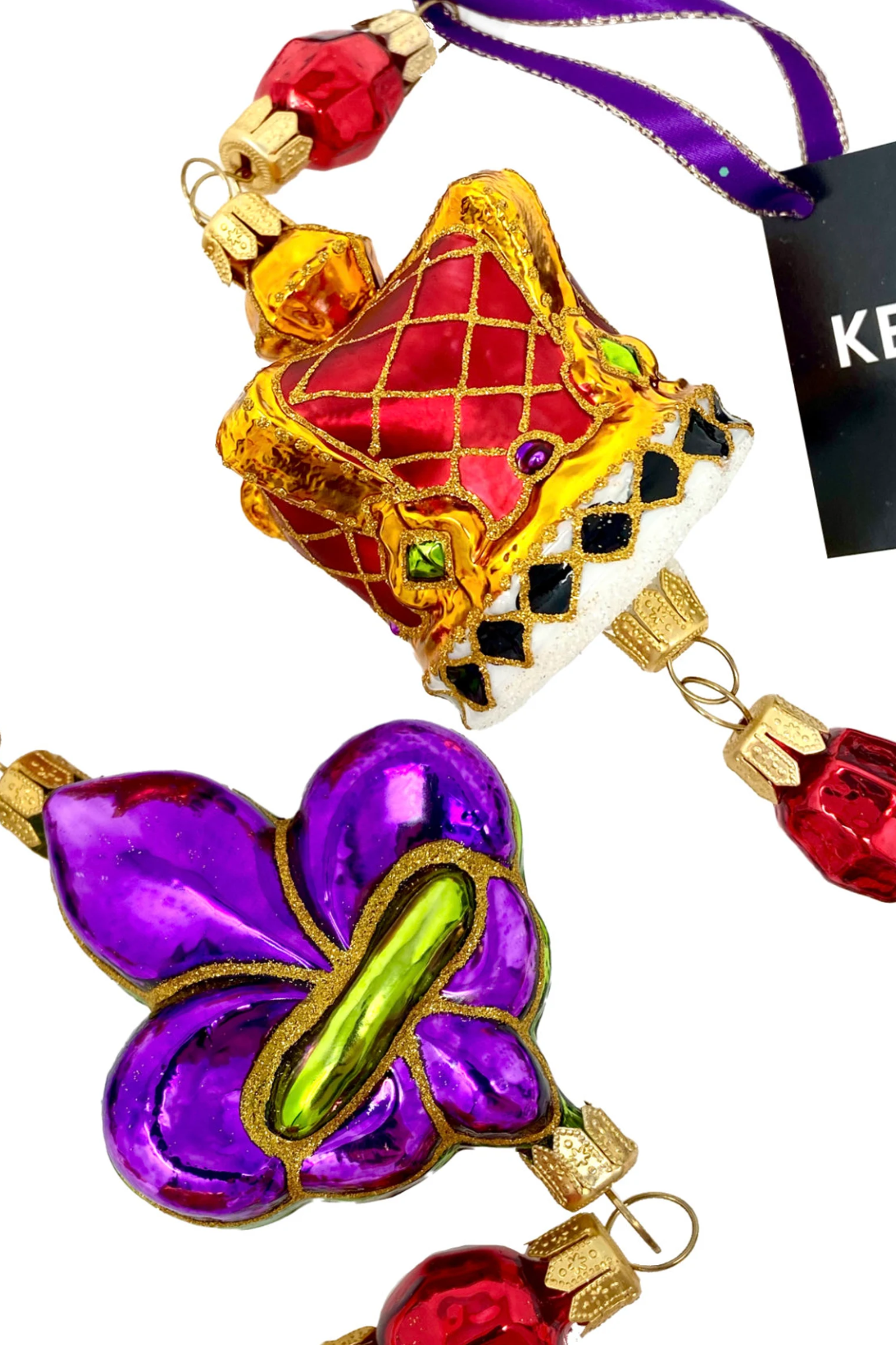 Nola Opulence Glass Tree Garland