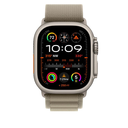 Stretch Alpine Loop Band for Apple Watch – Nylon D-Hook Strap