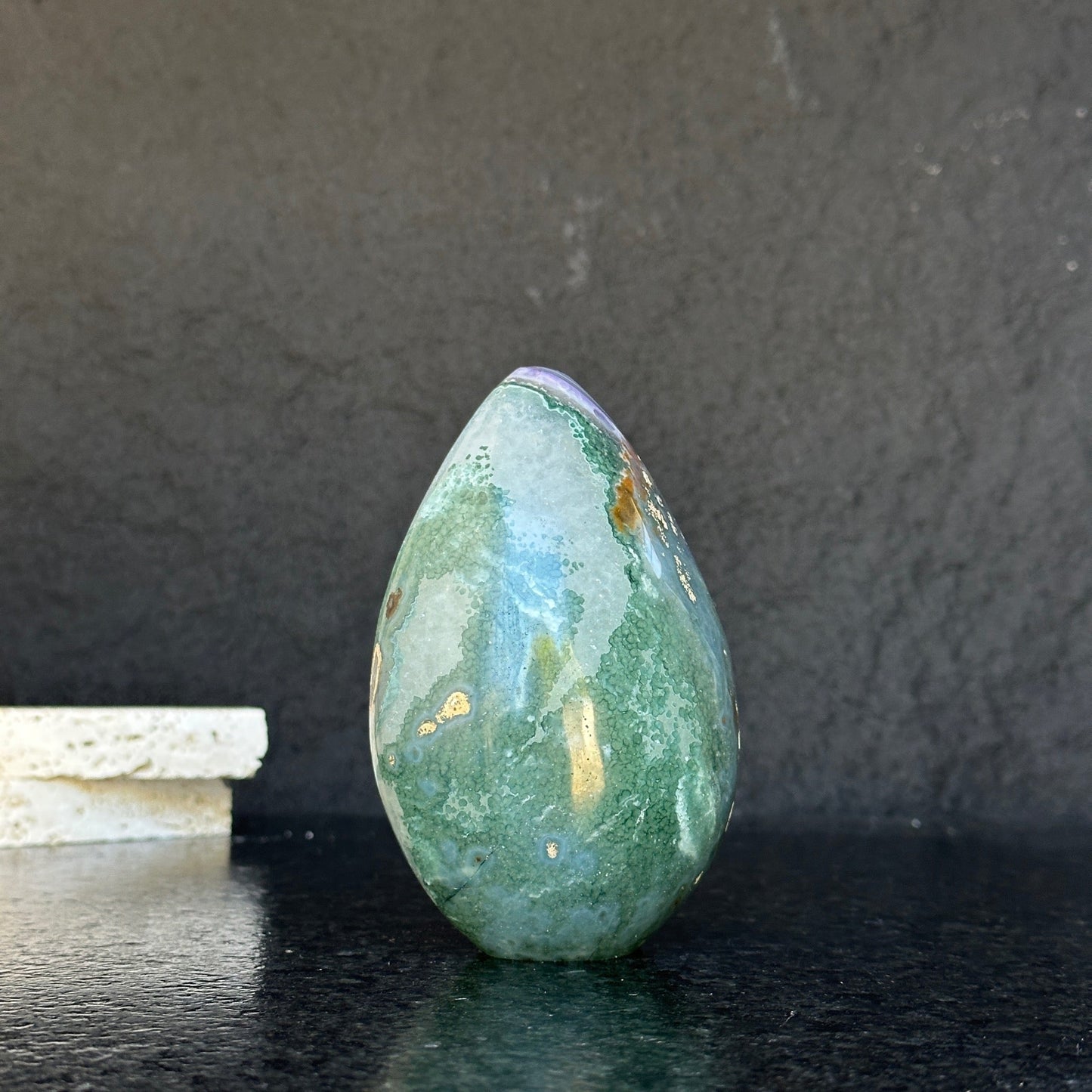 Crystal Geode, home decor with crystals eggs, quartz and agate find