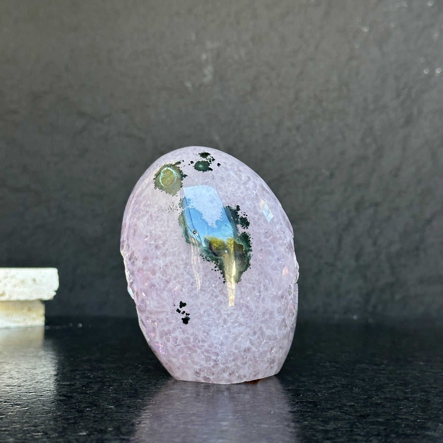 Amethyst Egg, Amethyst Quartz Crystal Cluster with agate formations, Amazing AAA Quality Geode Cave for collectors