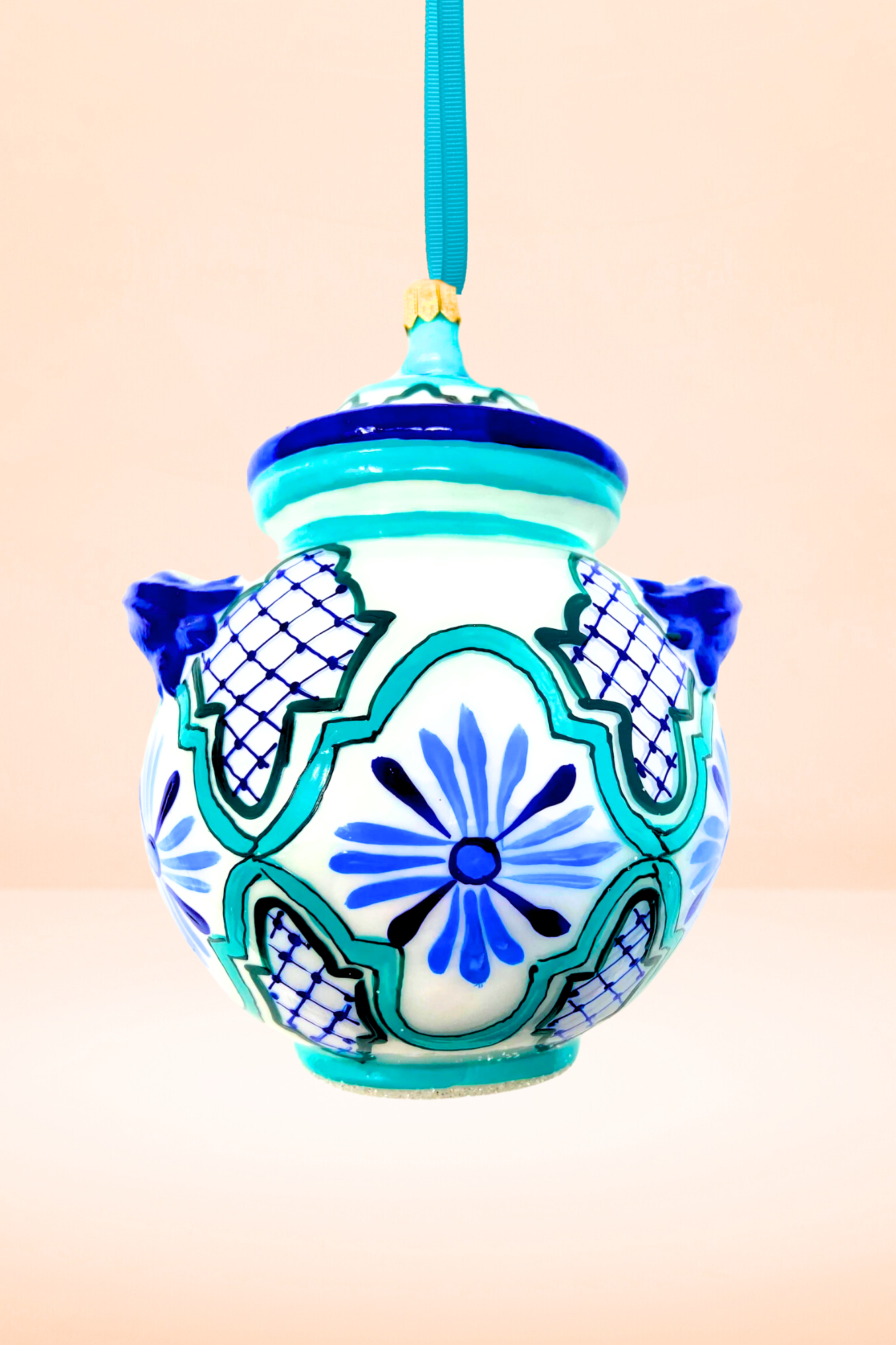 Ricci Cookie Jar Polish Glass Ornament