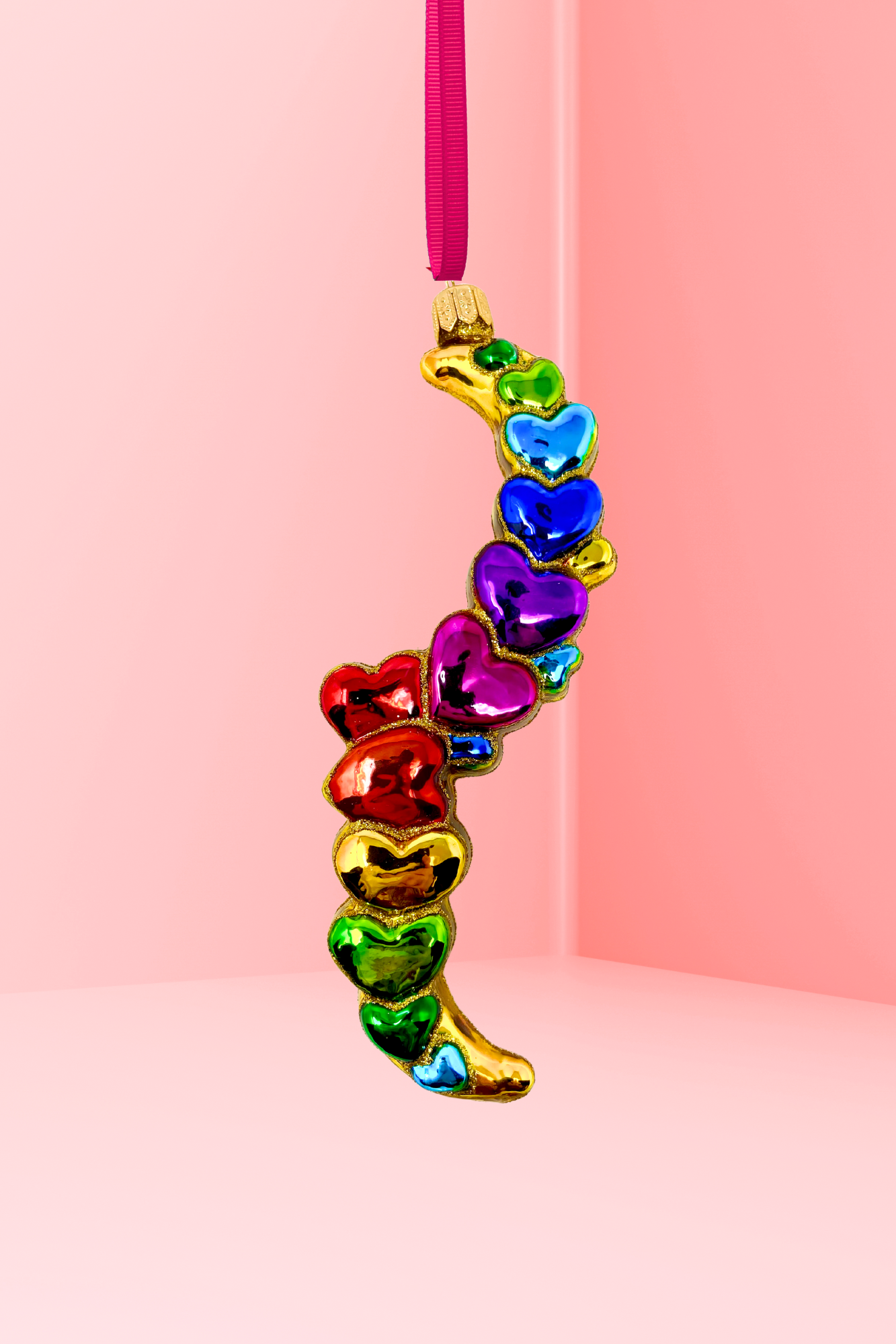 Rushes of Love Polish Glass Ornament