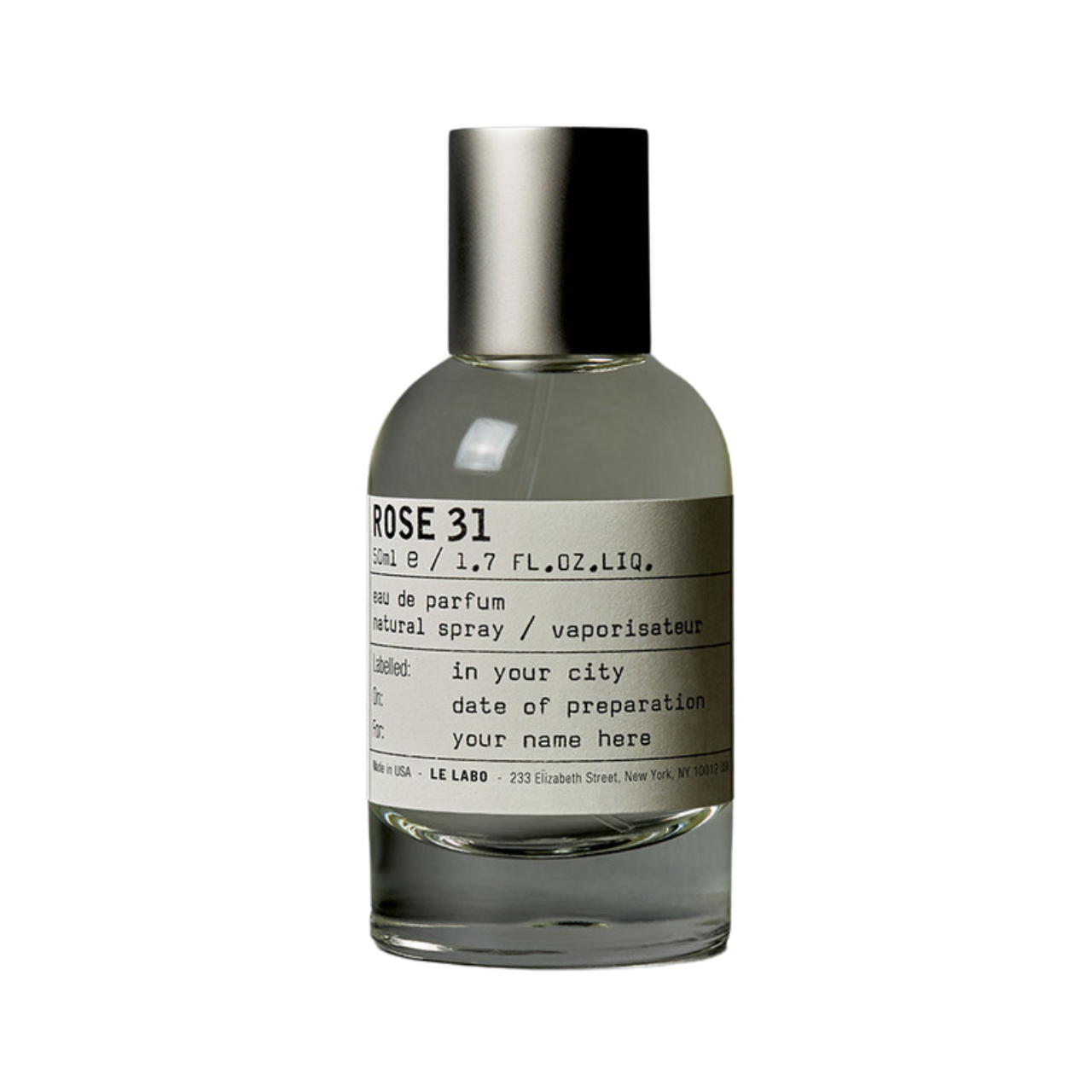 Le Labo Rose 31 Tester