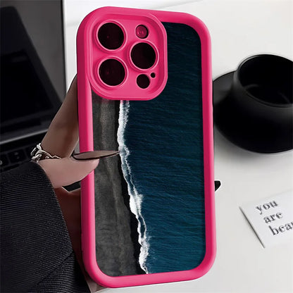 Sea Wave Soft Silicone Phone Case