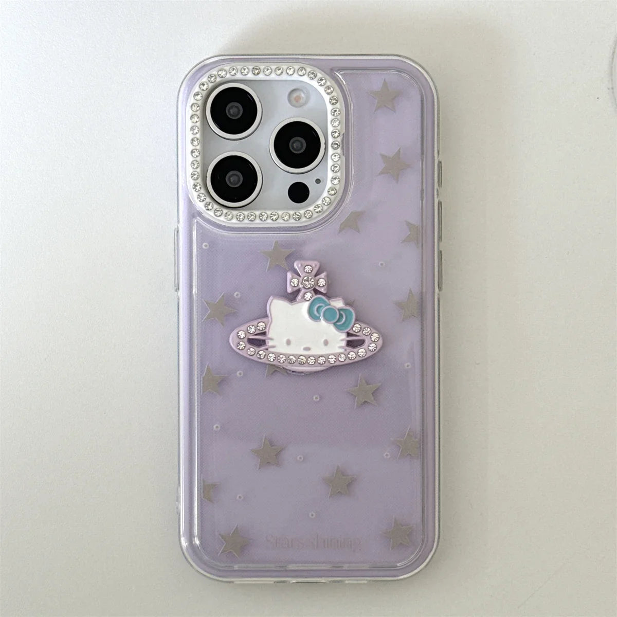 Cute Cartoon And Fashionable HelloKitty Stars Phone Case For iPhone