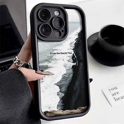Sea Wave Soft Silicone Phone Case