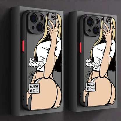 Sexy Girl Silicone Phone Case