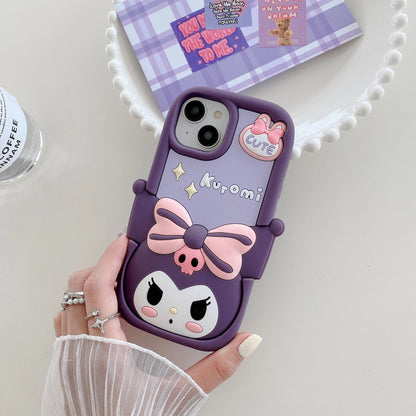 Cartoon Strawberry Melody Kuromi Lotso Phone Case