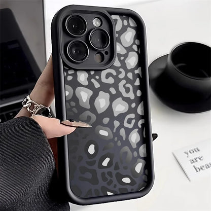 Leopard Print Silicone Phone Case