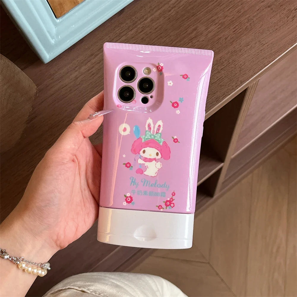 Stereoscopic Hello Kitty Cartoon Phone Case