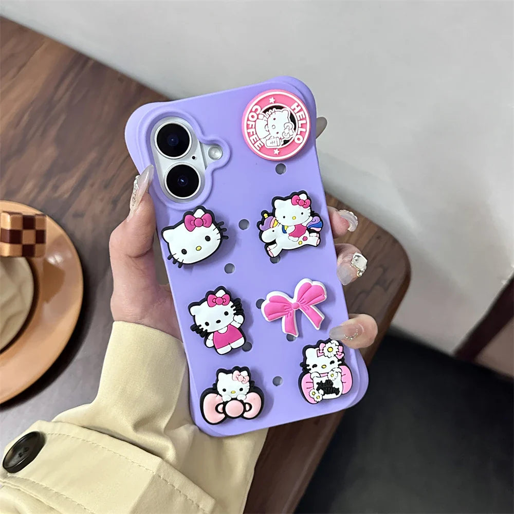 Crocs Funny Cartoon Girl Lovely Phone Case