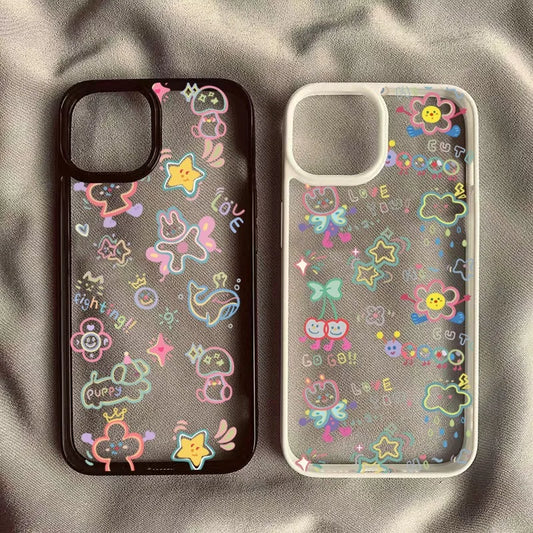 Mini Cute Colorful Cartoon Pattern Cover Phone Case