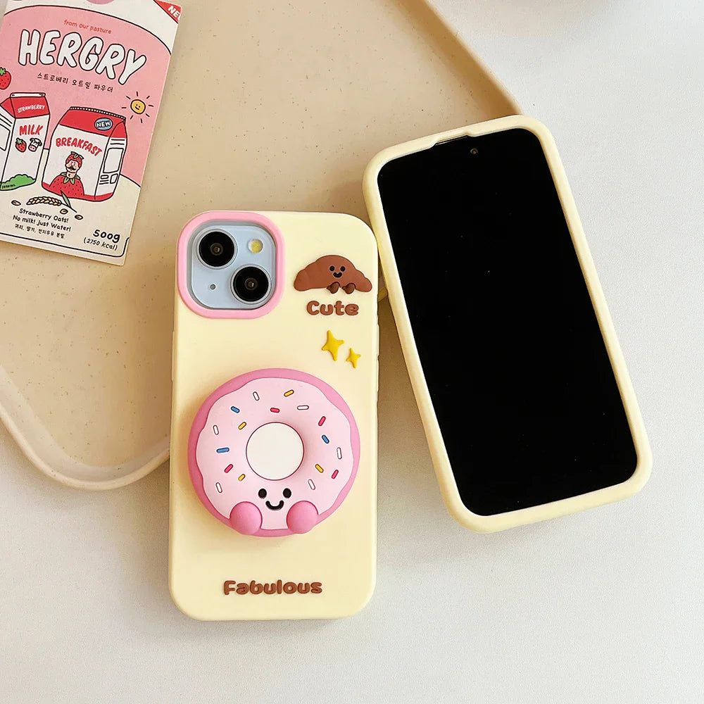 Cute Sweet Fabulous Donut Cookies Bread Cake Phone Case