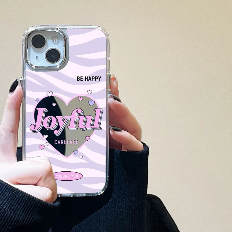 Love Heart Mirror Phone Case