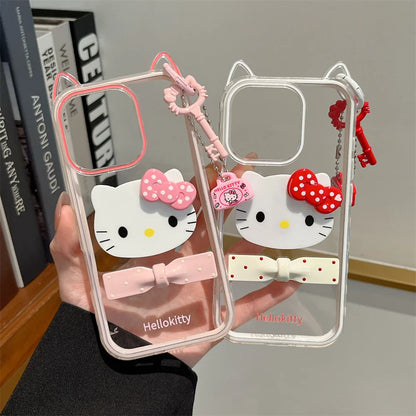 Candy 3D Cat Ears Hello Kitty Slim Phone Case