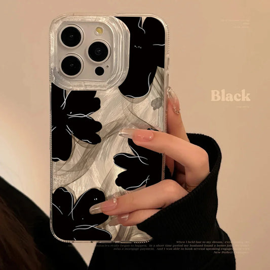 Rose Floral Painted Phone Case