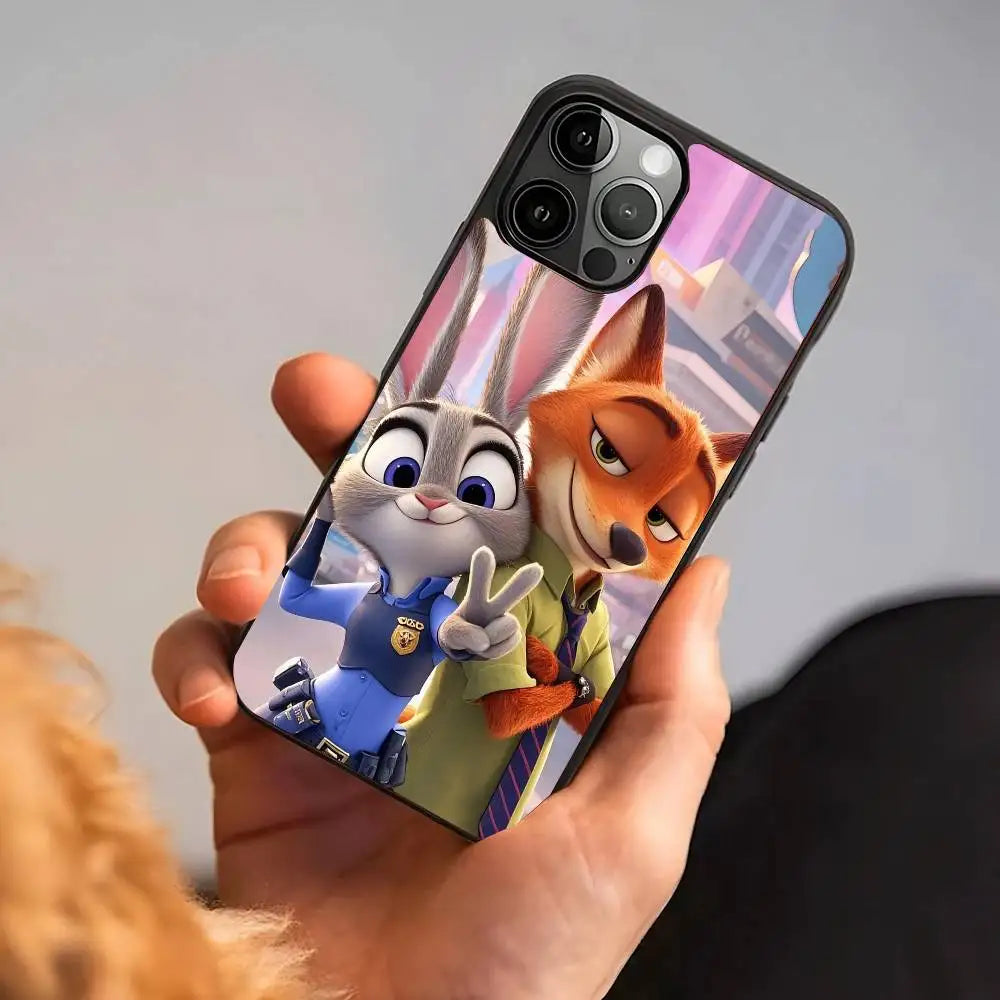 Cartoon Zootropolis Phone Case Suitable For iPhone
