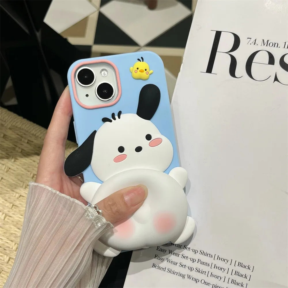 Cartoon Pochacco Dog Butt Phone Case