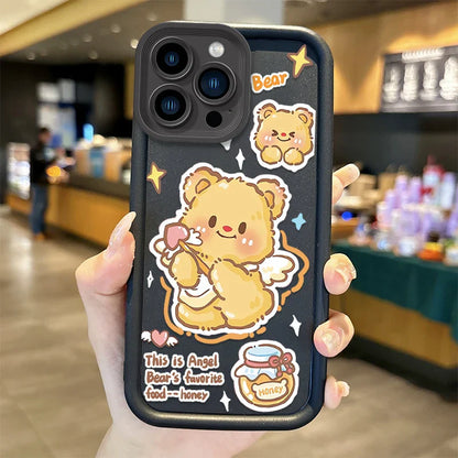 Fun Butter Bear Phone Case