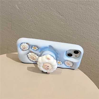 Sheep Folding Stand Holder Lamb Bracket Phone Case