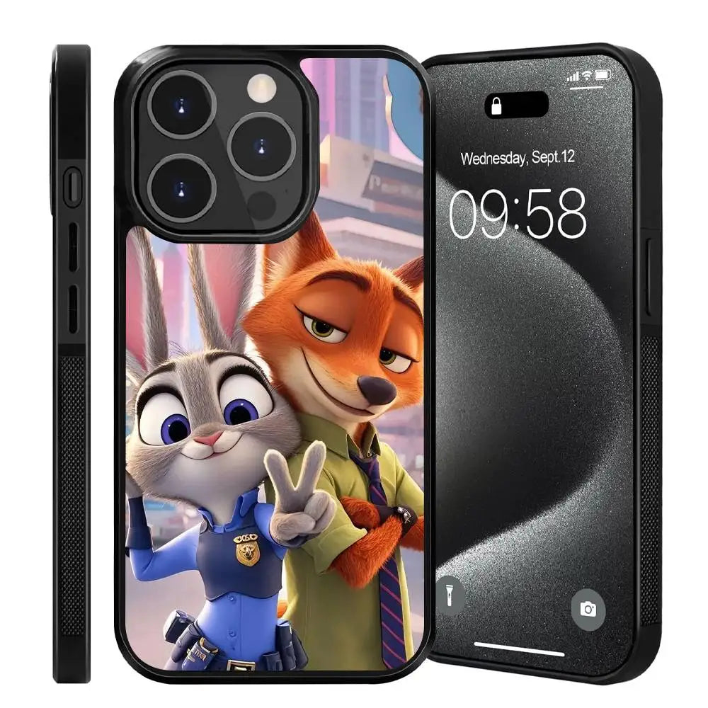 Cartoon Zootropolis Phone Case Suitable For iPhone