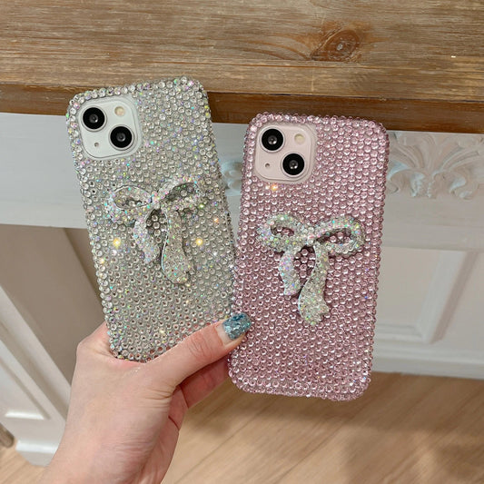 Luxury Full Diamond Bow Sparkling Cute Phone Case