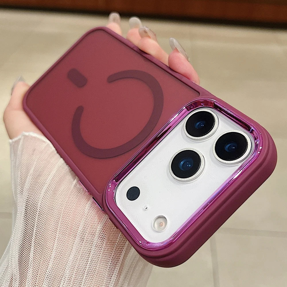 Ultra Thin For Magsafe Wireless Charge Clear Phone Case For iPhone