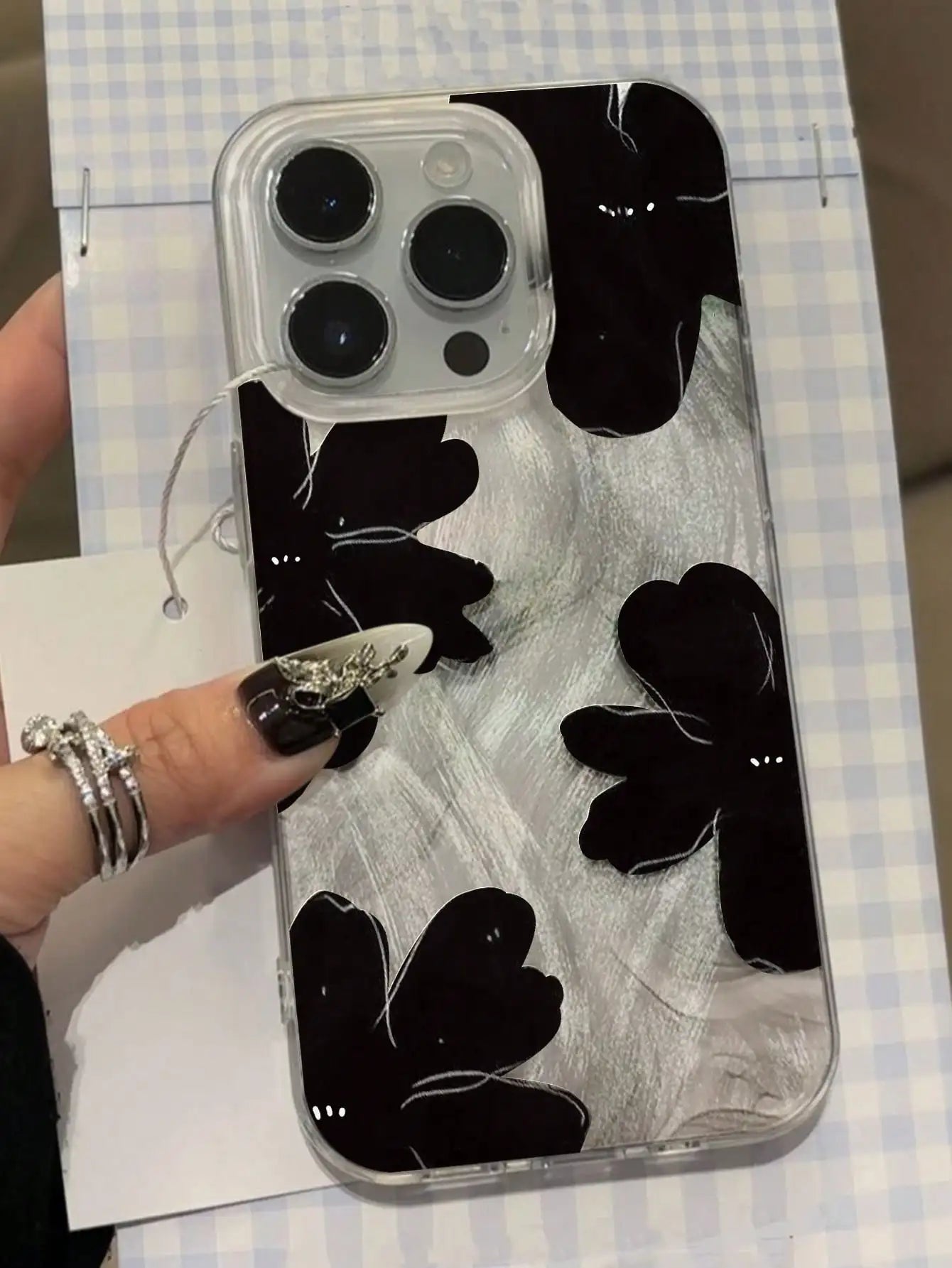 Rose Floral Painted Phone Case