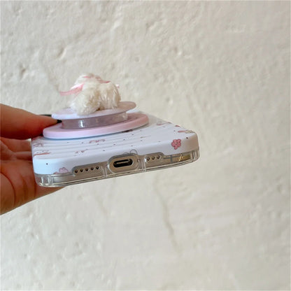 Fashion Water Ripple Texture Magnetic Phone Case For iPhone