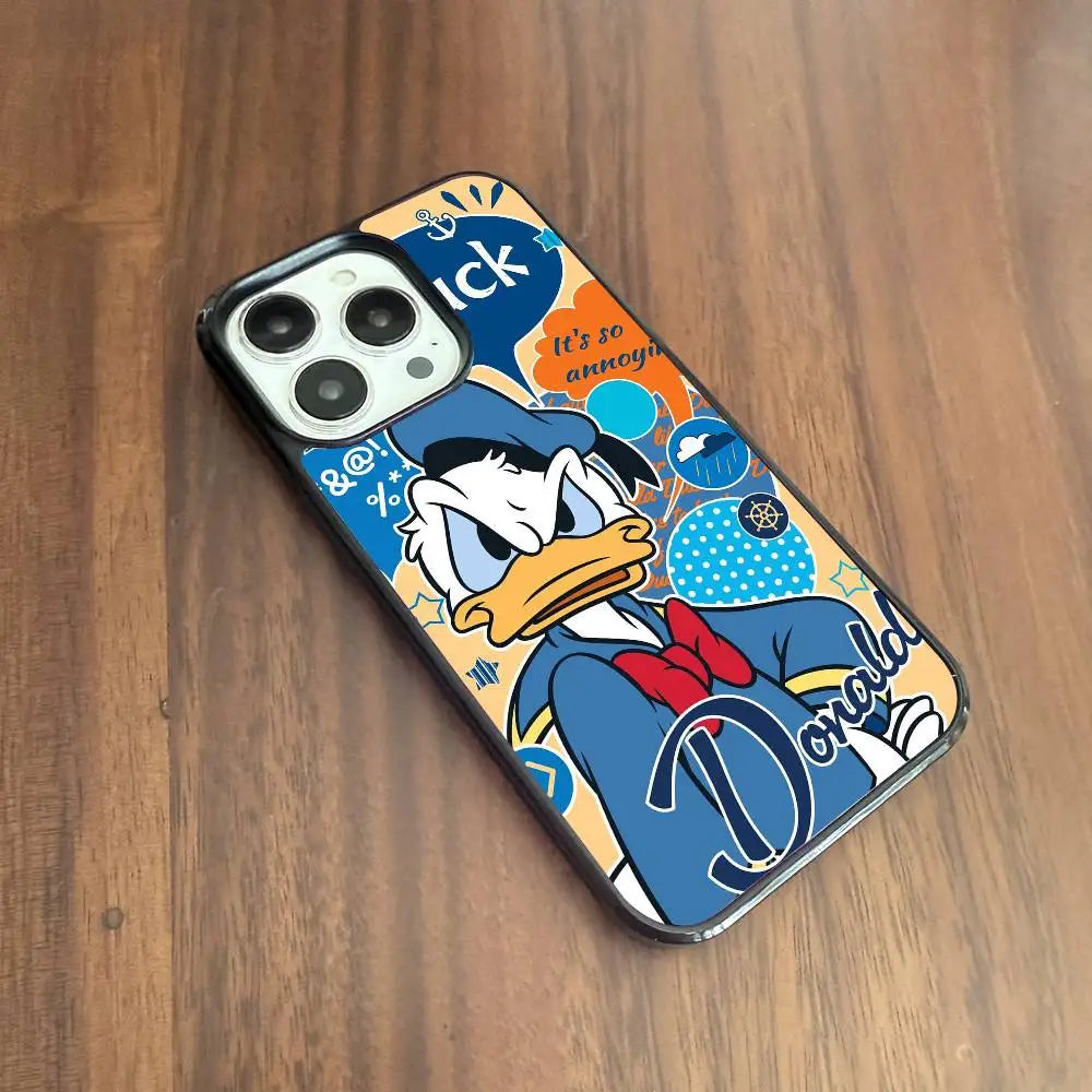 Cartoon Cute Donald Duck Phone Case Suitable For iPhone