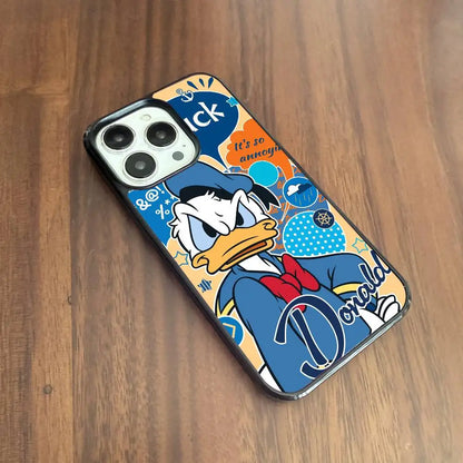 Cartoon Cute Donald Duck Phone Case Suitable For iPhone