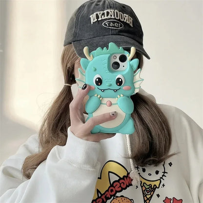 Cute Cartoon Dragon Baby Phone Case