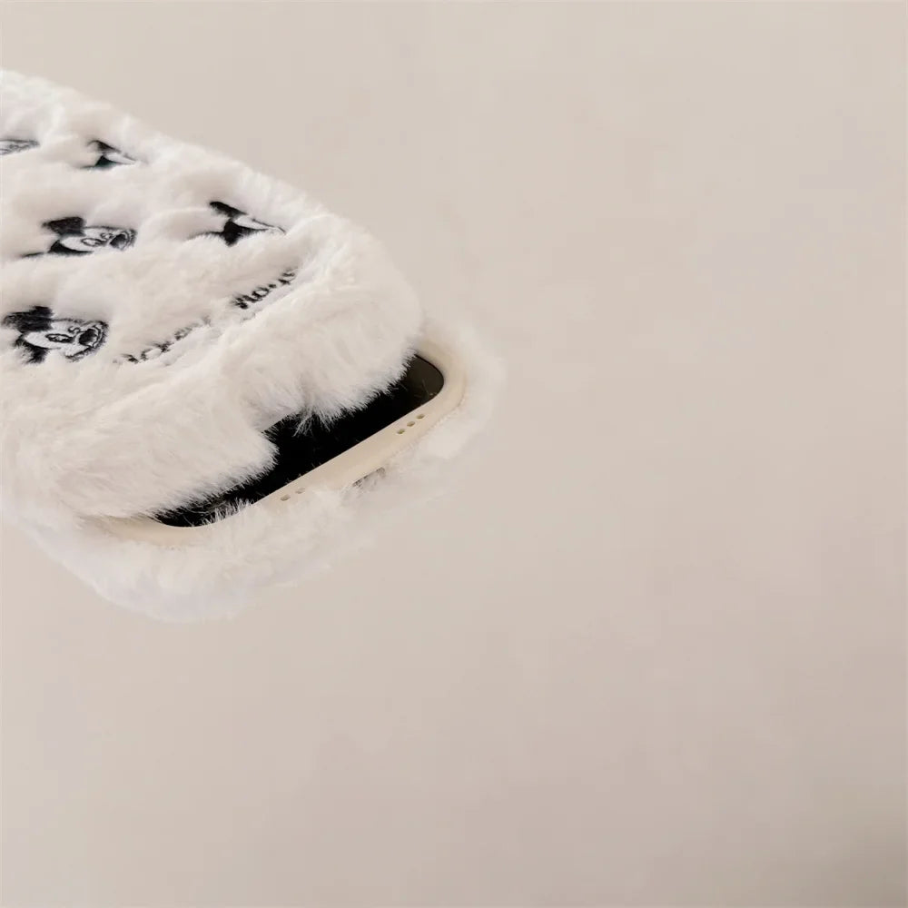 3D Soft Plush Disney Mickey Senior Phone Case