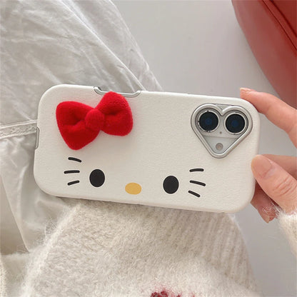 Fashion Hello Kitty Pattern Horizontal Phone Case