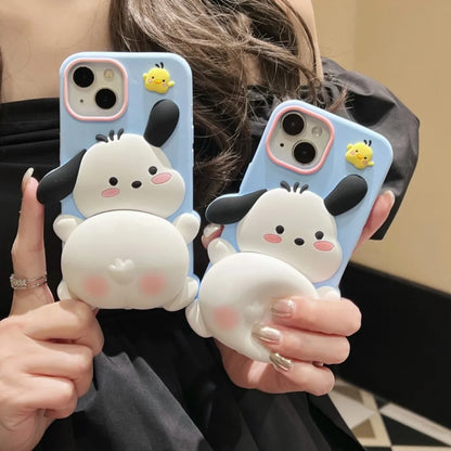 Cartoon Pochacco Dog Butt Phone Case