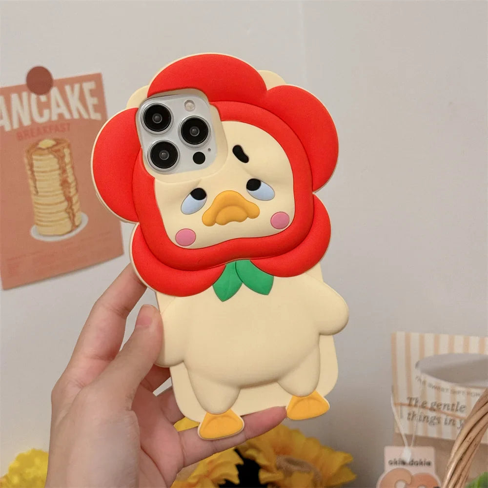 Cartoon Grievance Duck Kawaii Phone Case
