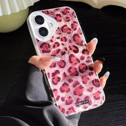 Pink Leopard Print Phone Case